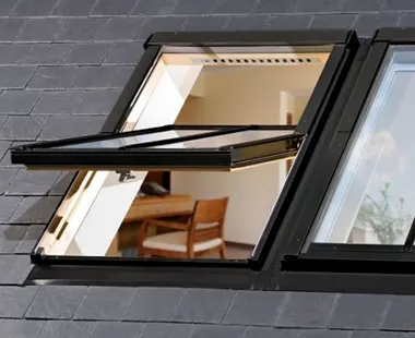 Des fenetres pivotantes pour un style unique