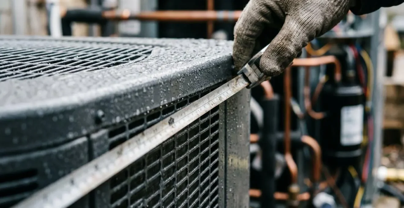 Inspection détaillée d'une installation de pompe à chaleur par un propriétaire